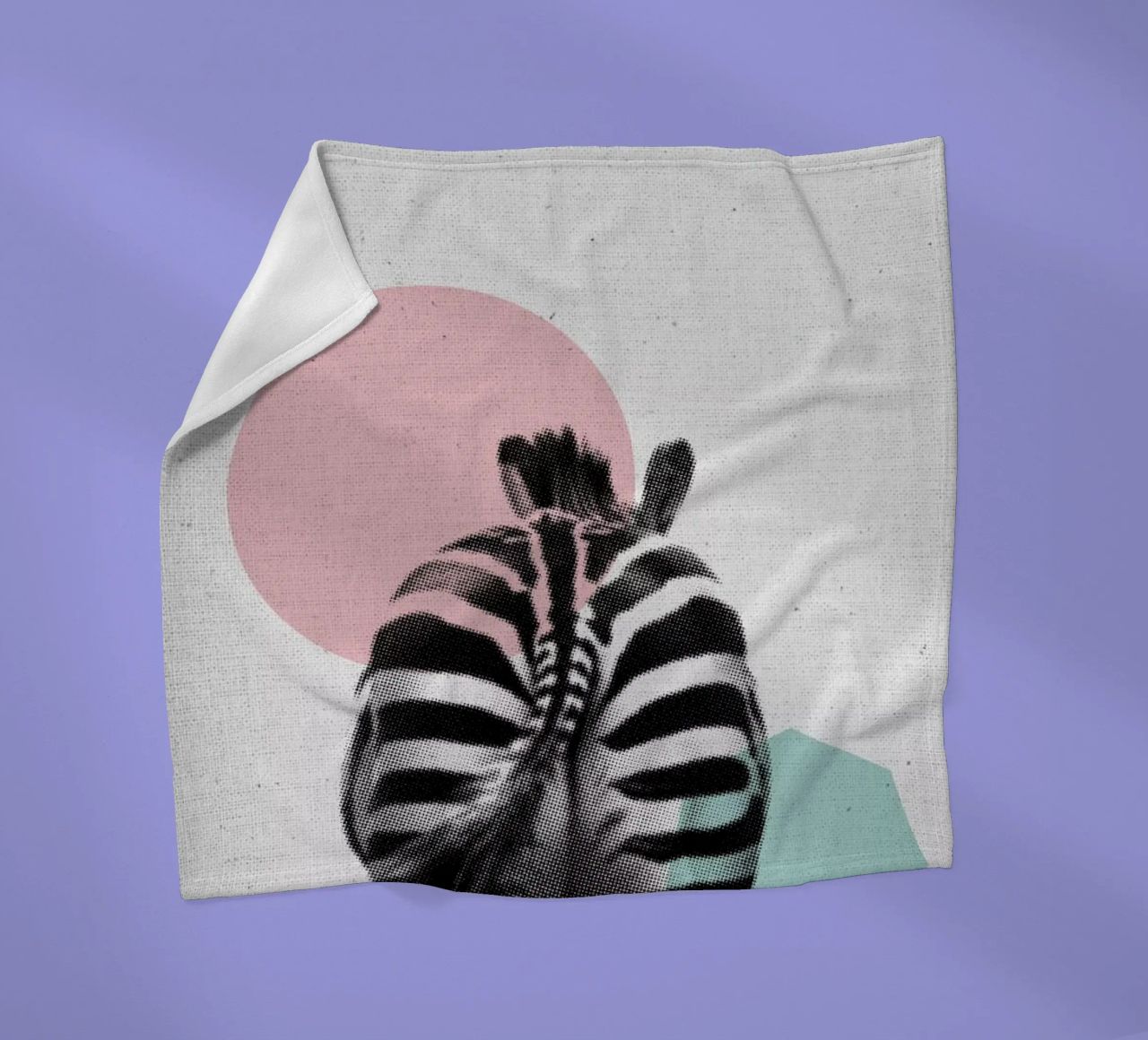 Zebra coperta in pile da Froilein Juno