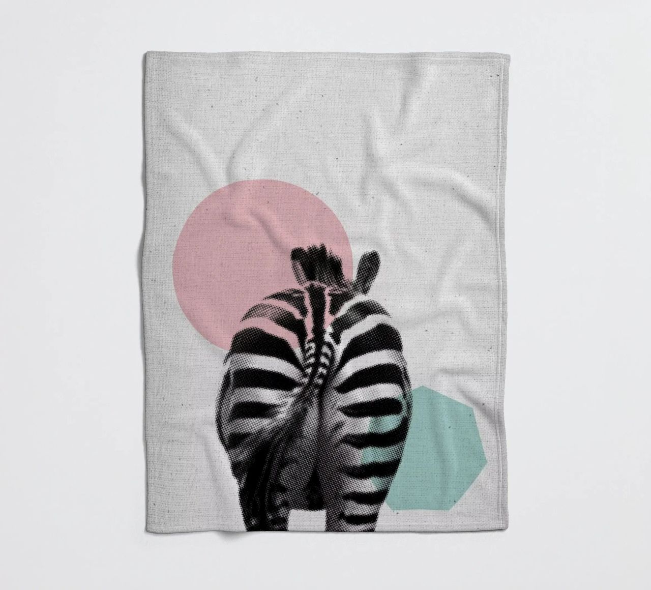 Zebra coperta in pile da Froilein Juno