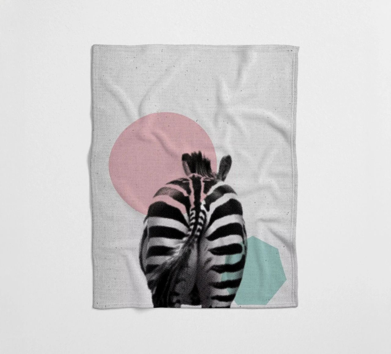 Zebra coperta in pile da Froilein Juno