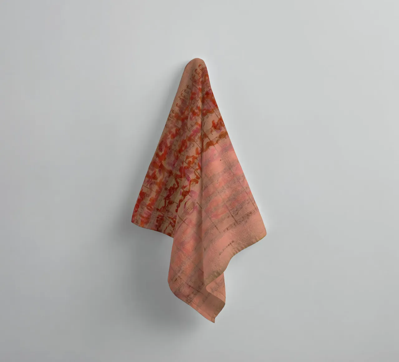 Transcriptions 25 towel by József Gábos