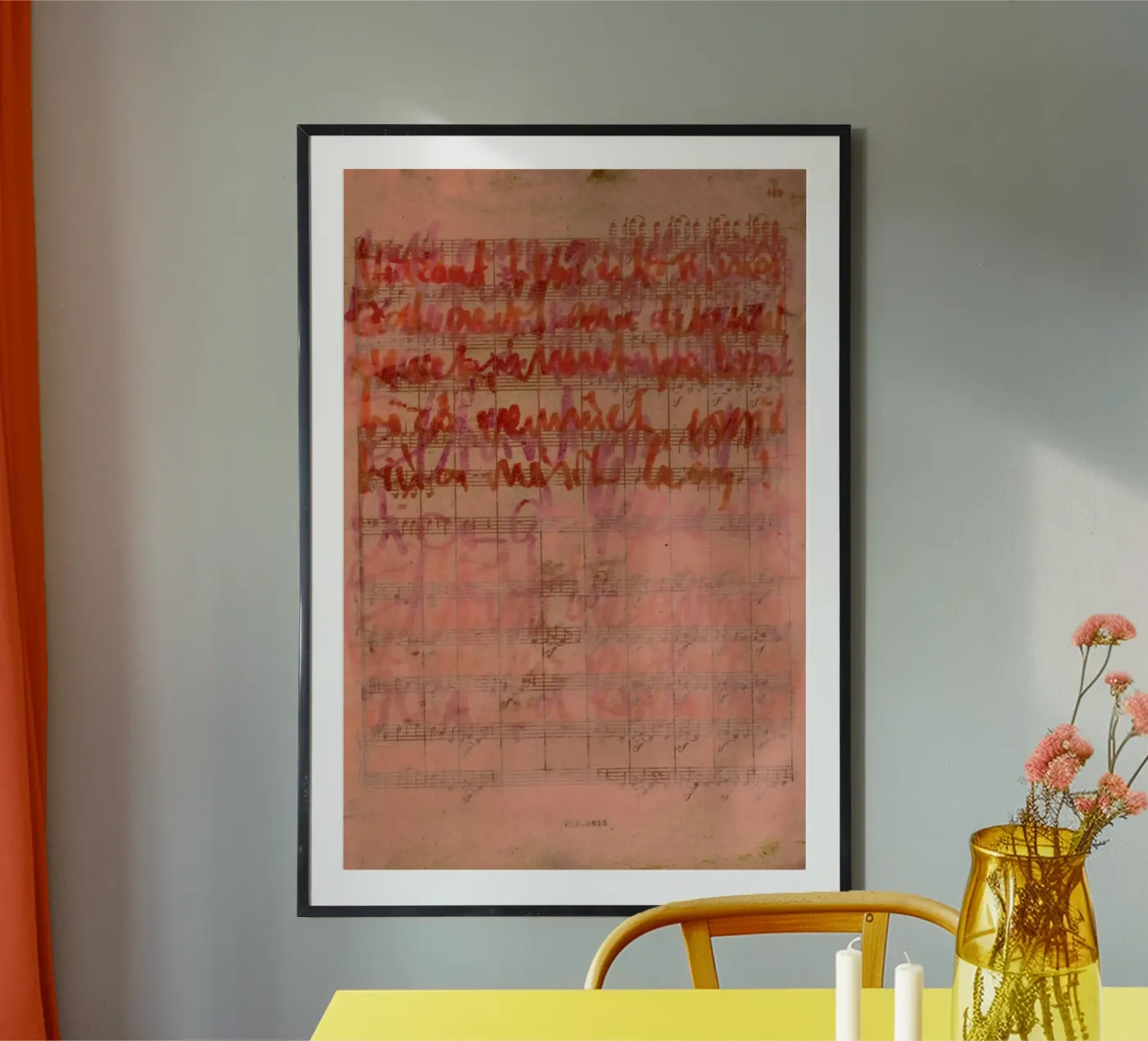 Transcriptions 25 poster by József Gábos
