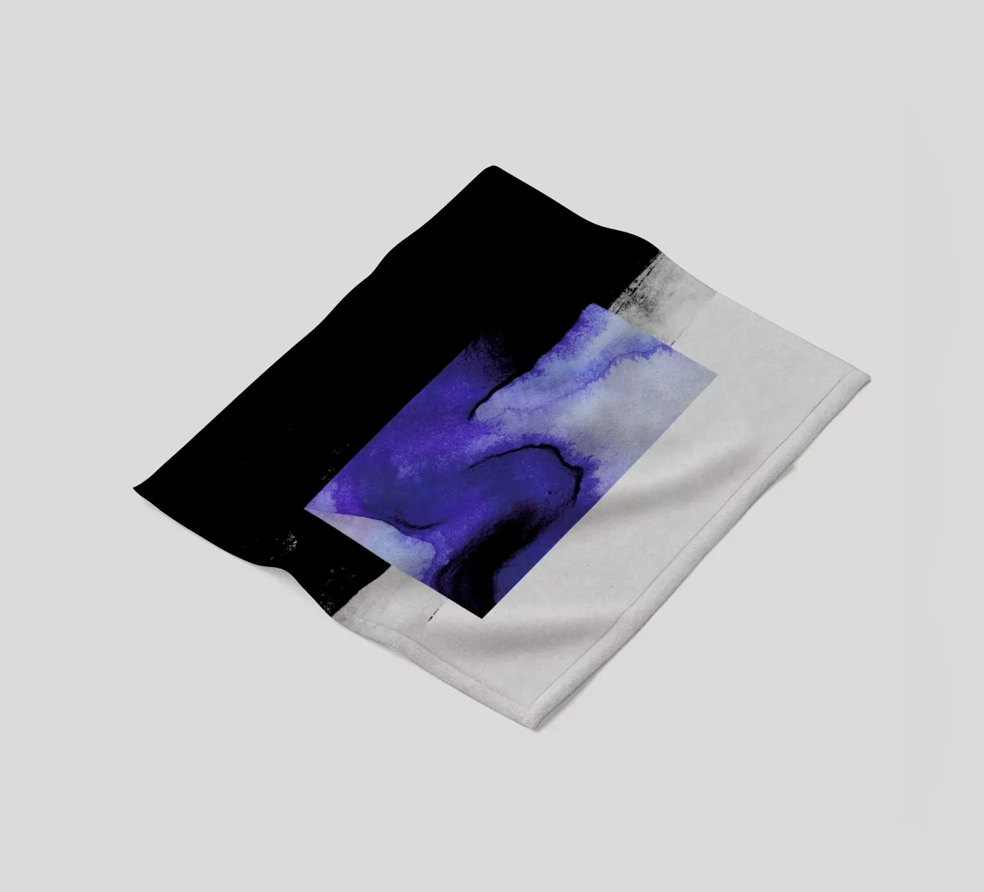 Blue Fleecedecke von STUDIO LEEMO