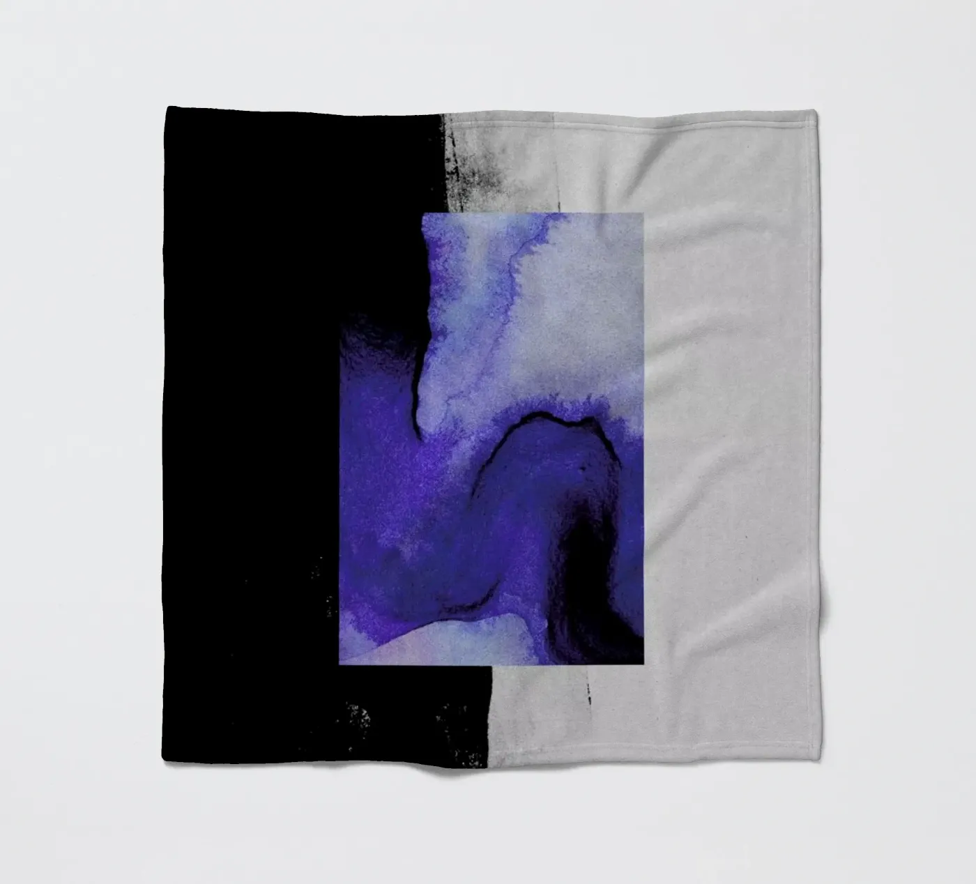Blue Fleecedecke von STUDIO LEEMO