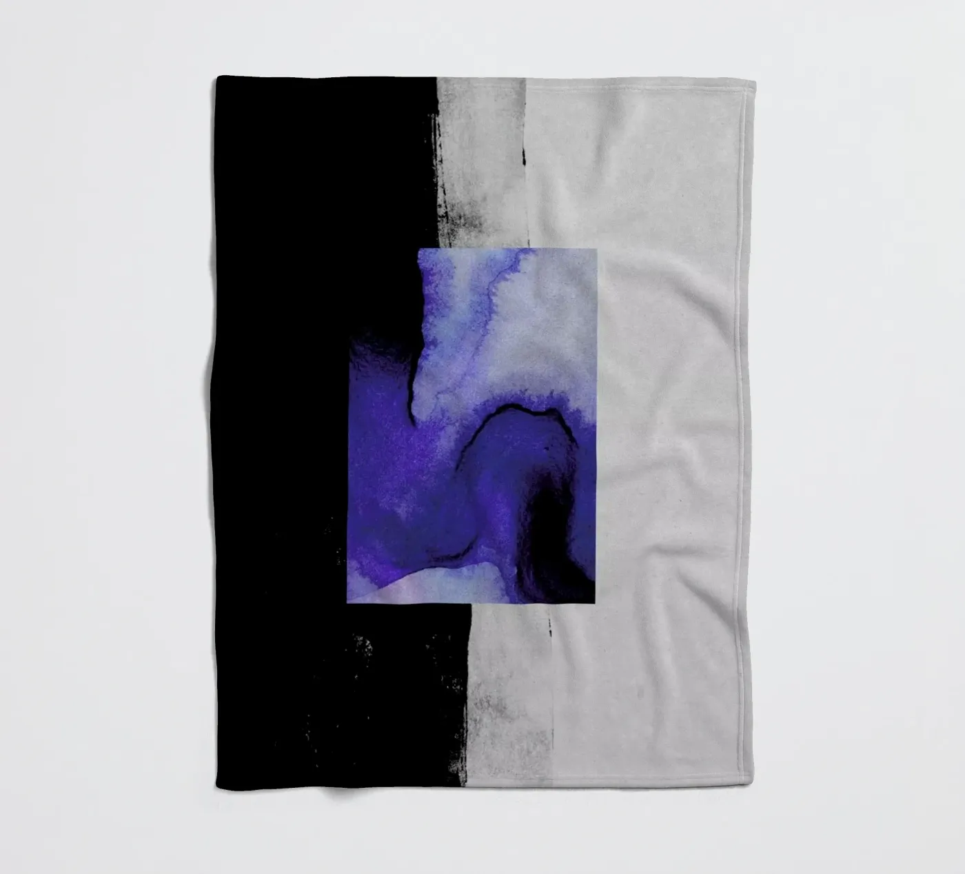 Blue Fleecedecke von STUDIO LEEMO