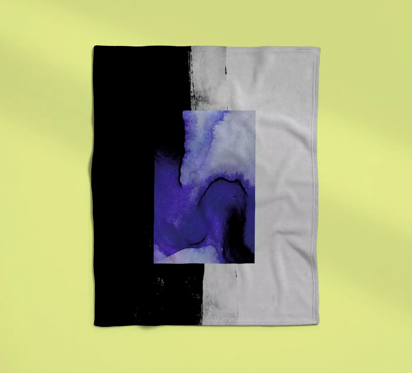 Blue Fleecedecke von STUDIO LEEMO