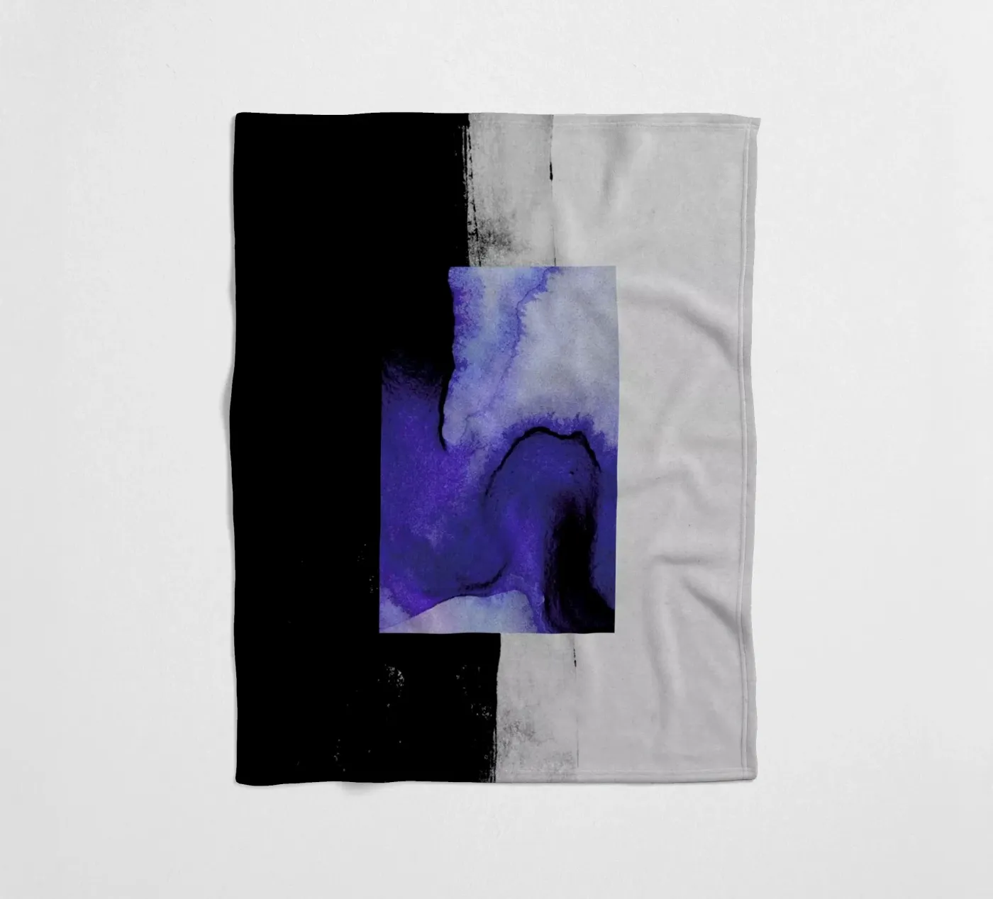 Blue Fleecedecke von STUDIO LEEMO