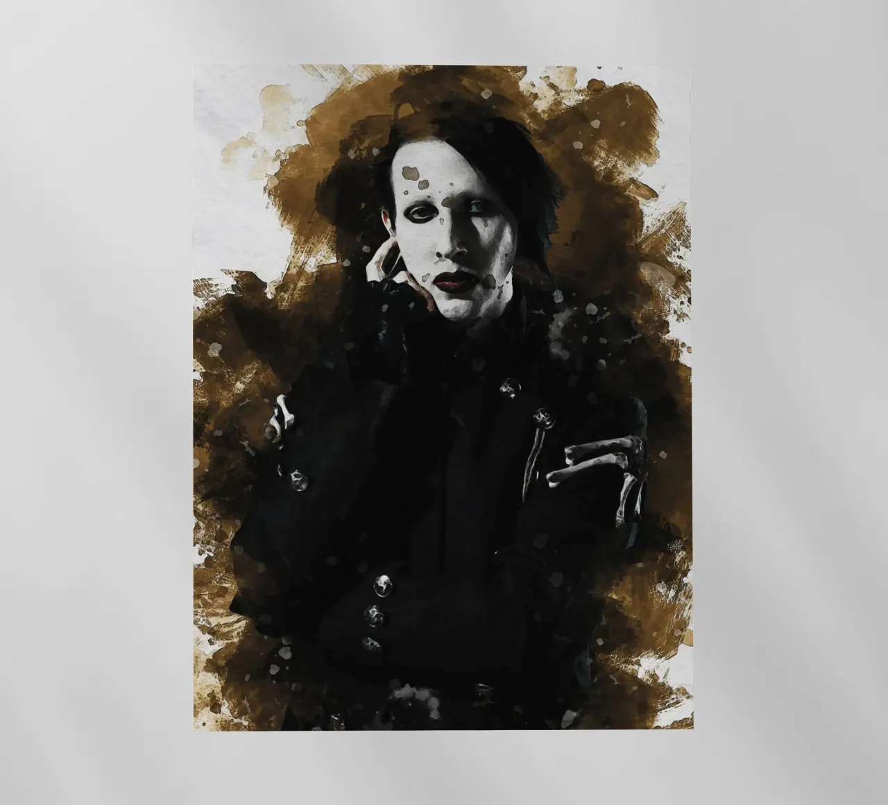Sbaffo di Marilyn Manson pellicola backlit da Gunawan Rb