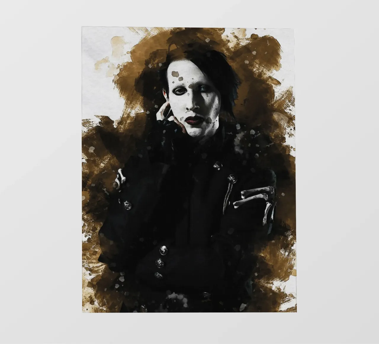 Sbaffo di Marilyn Manson pellicola backlit da Gunawan Rb