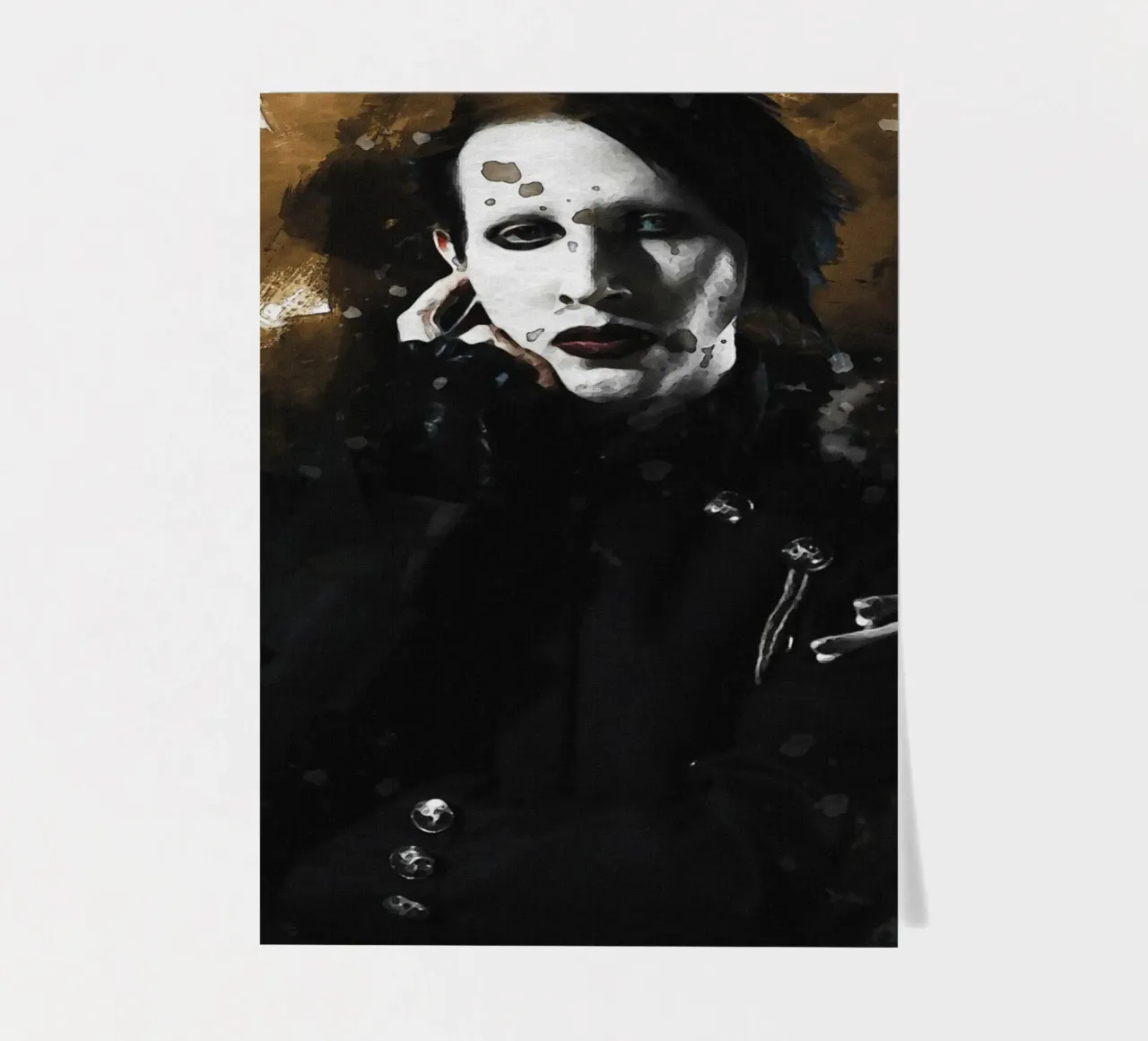 La boue de Marilyn Manson planche autocollant de Gunawan Rb