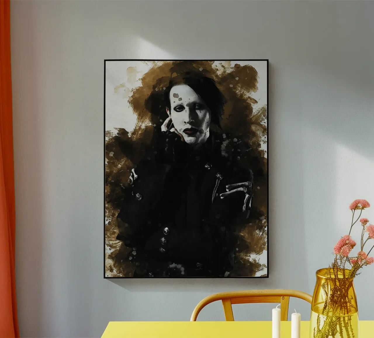 Sbaffo di Marilyn Manson plexiglass da Gunawan Rb