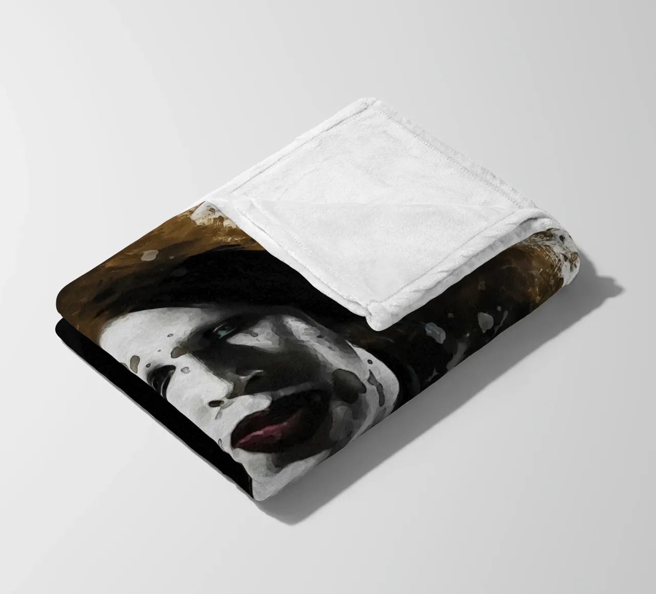 Fleck von Marilyn Manson Fleecedecke von Gunawan Rb
