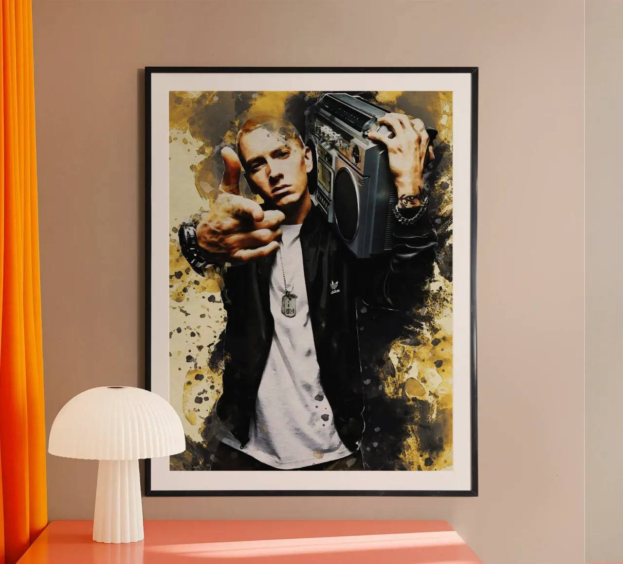 La boue d'Eminem hahnemühle de Gunawan Rb