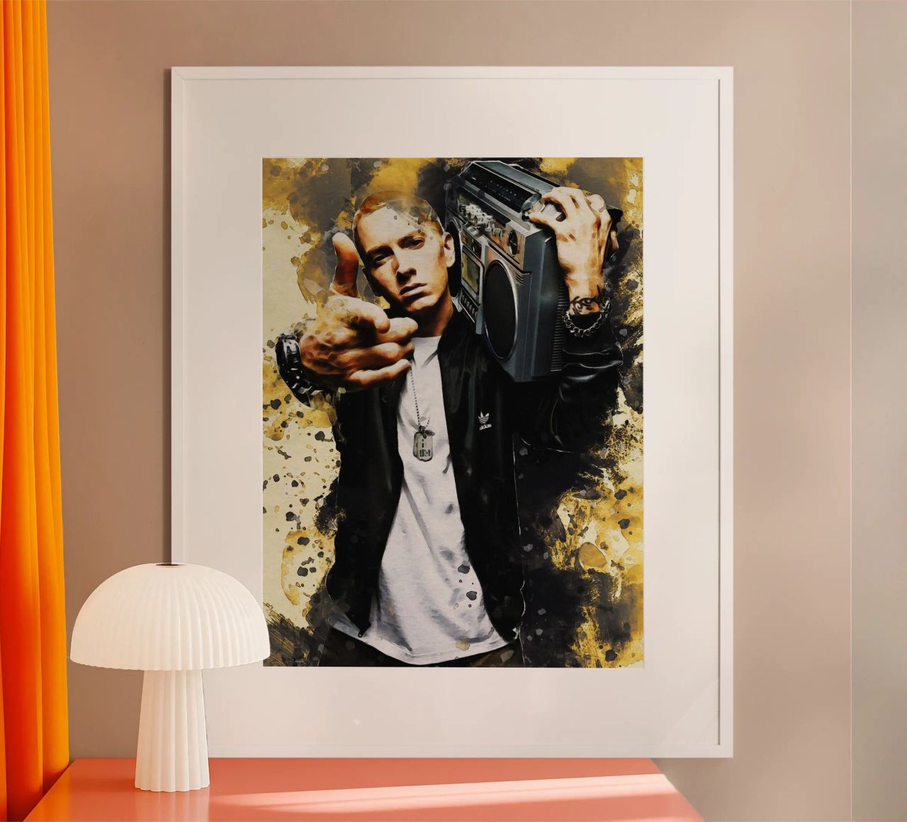 Smudge von Eminem Poster von Gunawan Rb