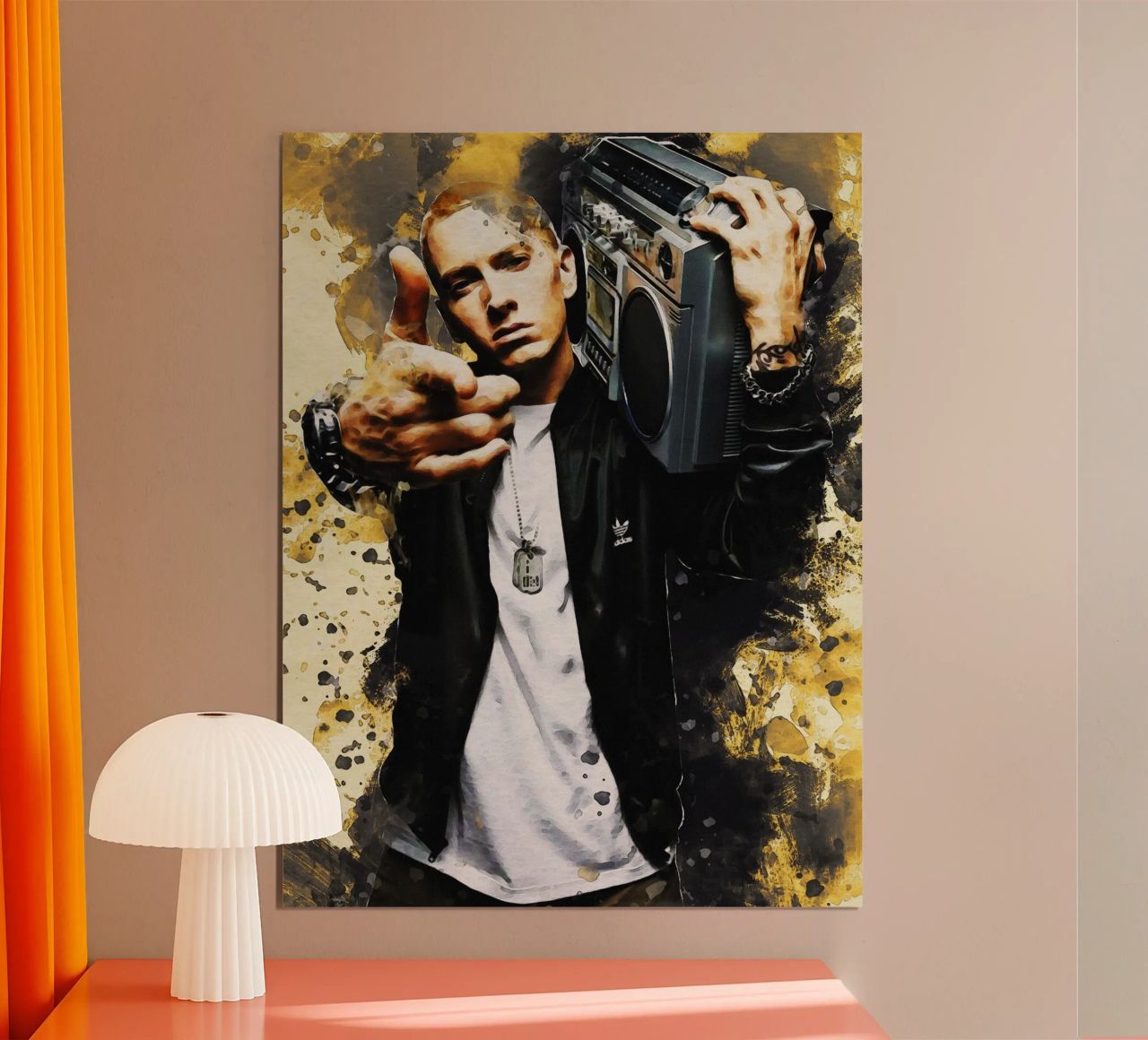 Smudge von Eminem Poster von Gunawan Rb