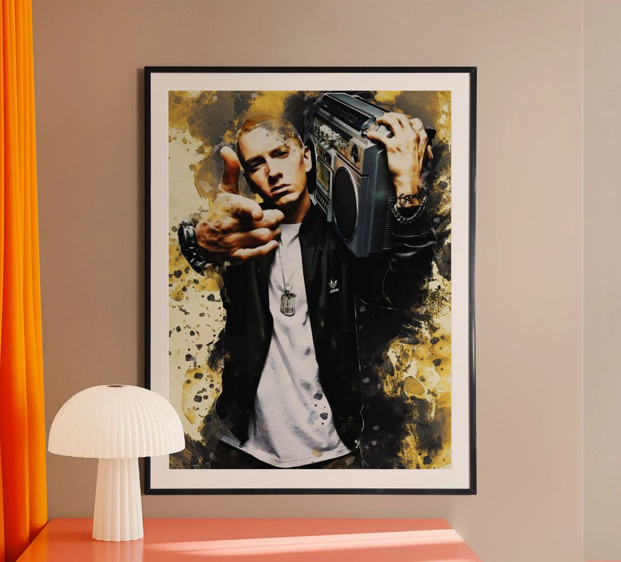 Smudge von Eminem Poster von Gunawan Rb