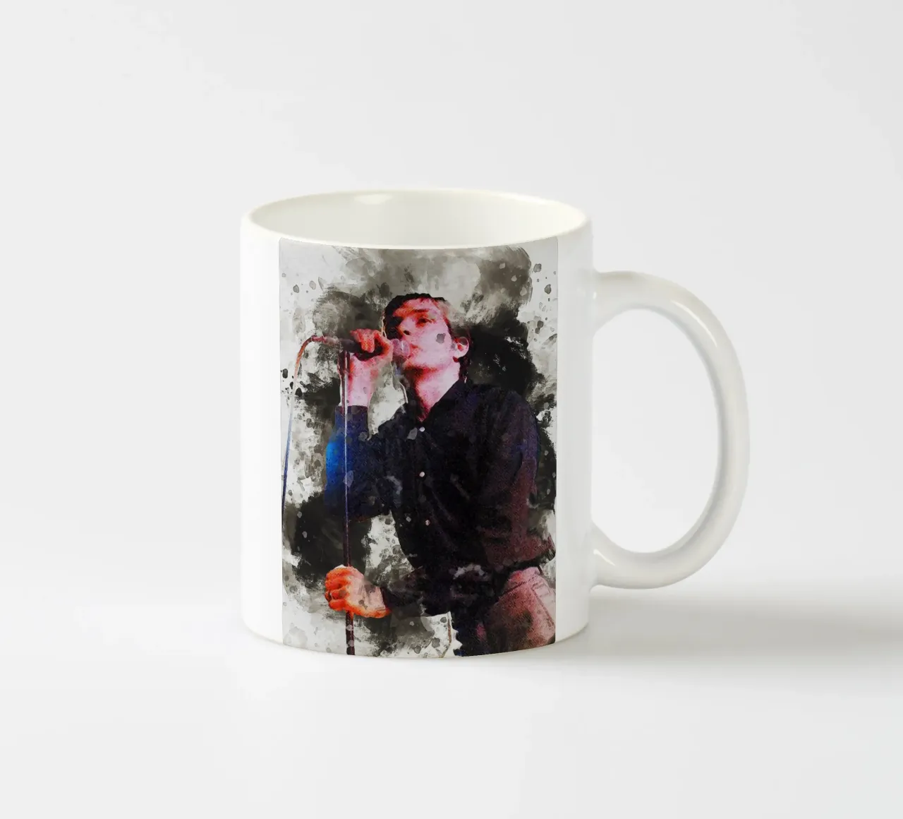 Sbaffo di ian curtis Live tazza in ceramica da Gunawan Rb