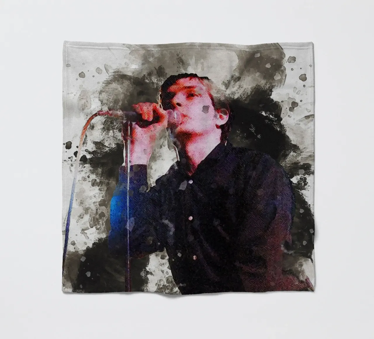 Sbaffo di ian curtis Live coperta in pile da Gunawan Rb
