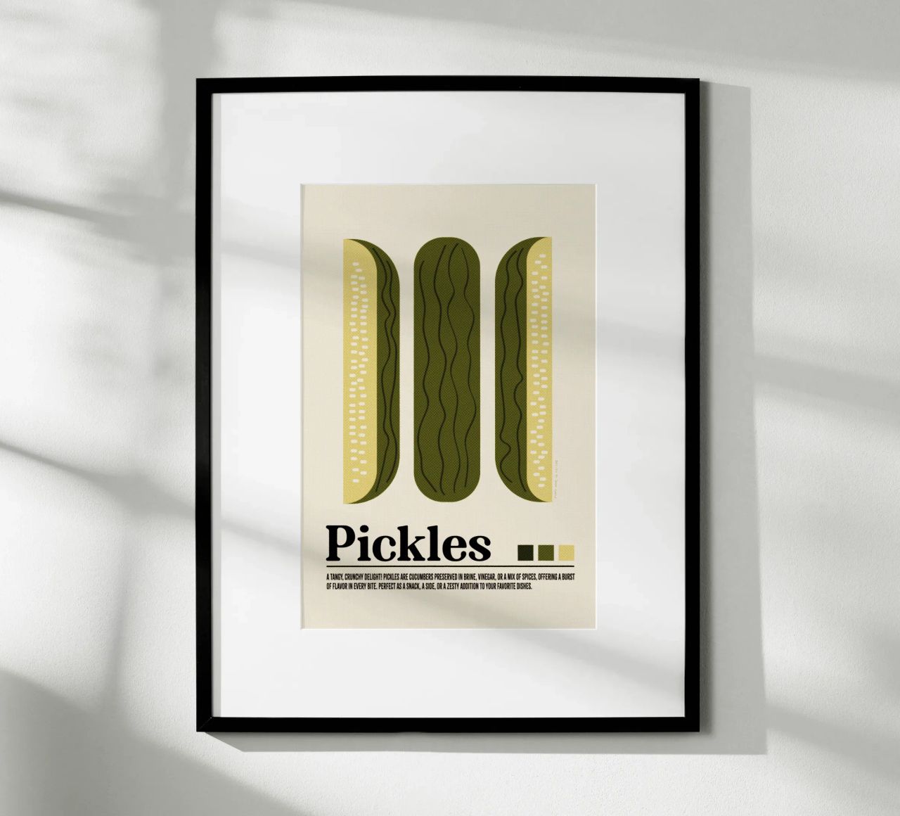 Pickles poster by Jonas Loose