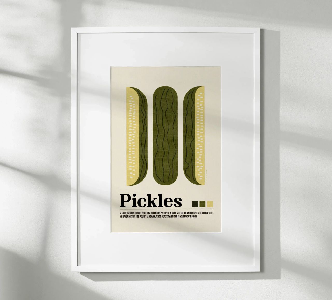 Pickles poster by Jonas Loose