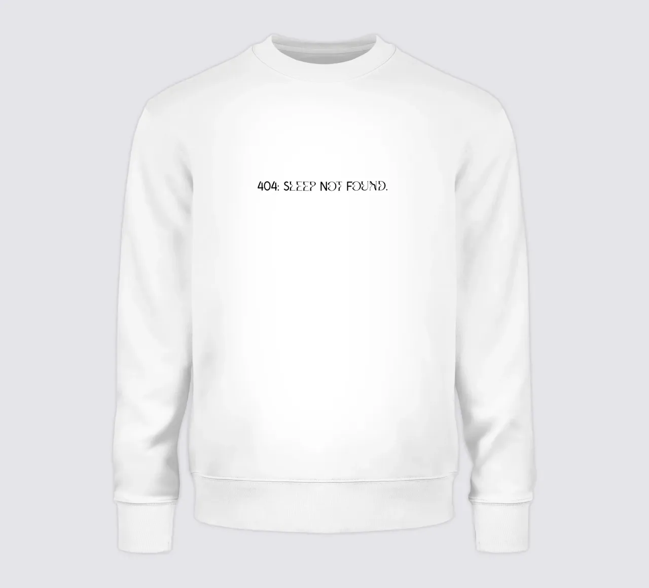 404: Sleep Not Found felpa da treechild