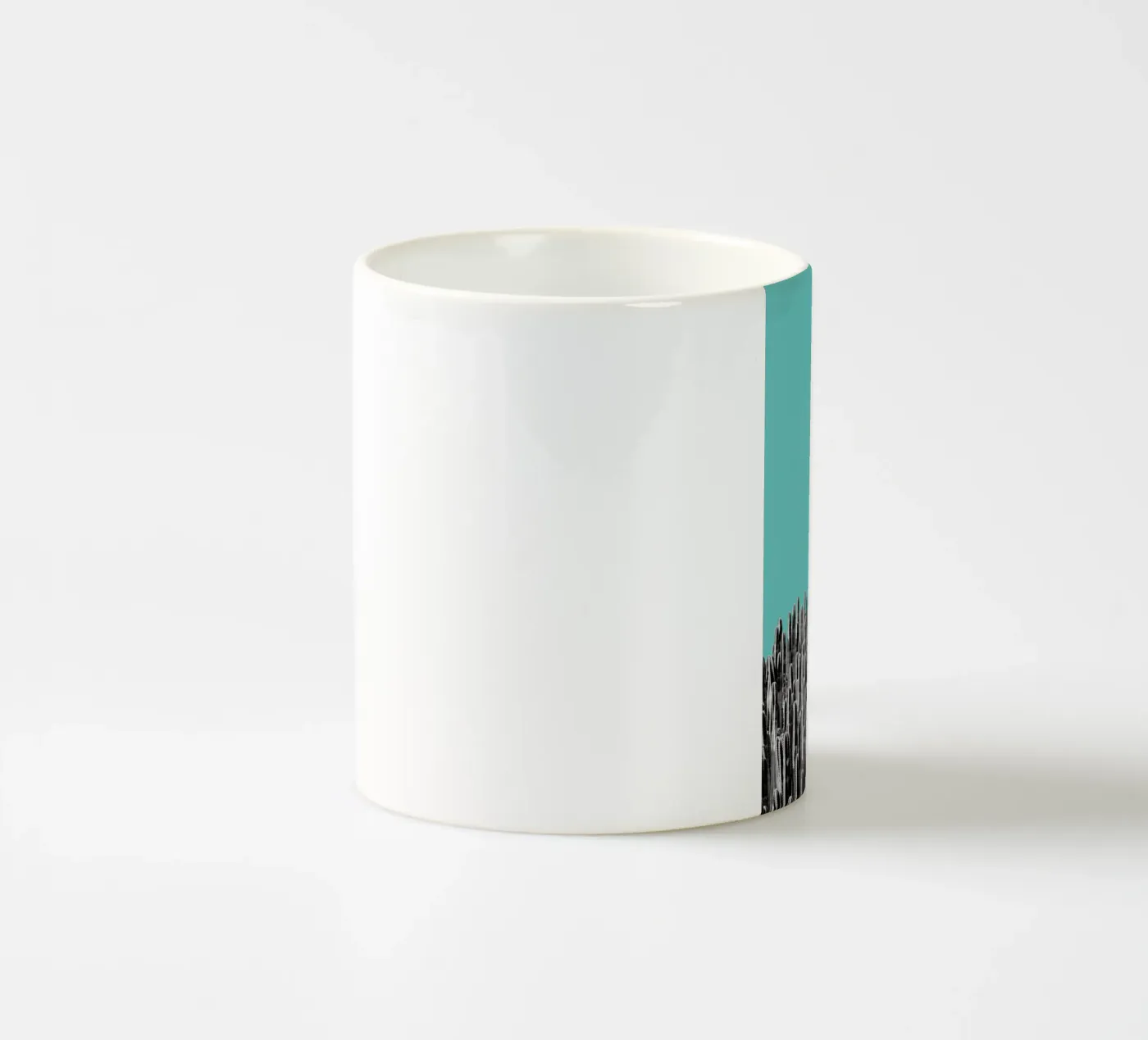 Cacti 01 ceramic mug by Froilein Juno