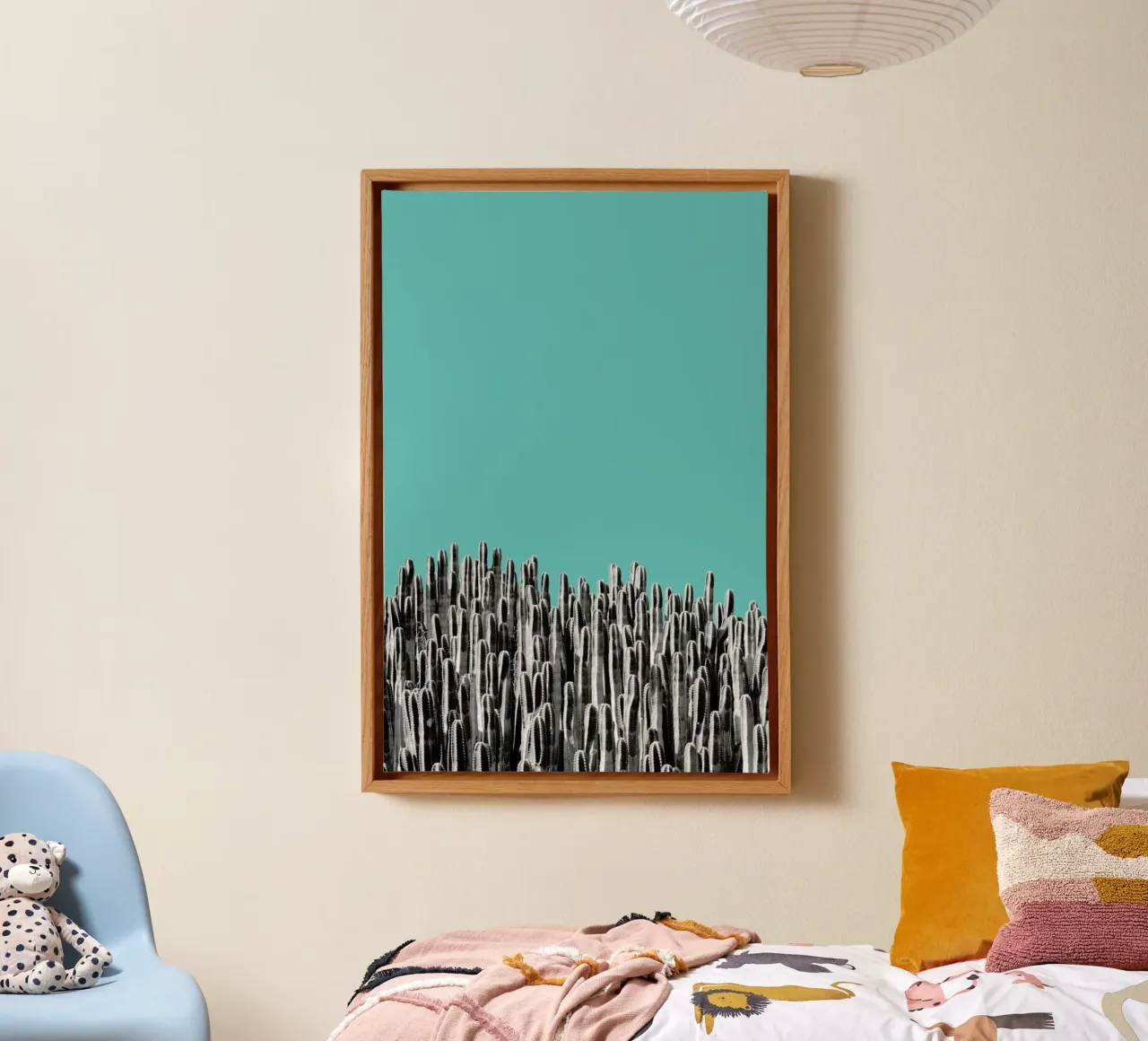 Cacti 01 canvas by Froilein Juno