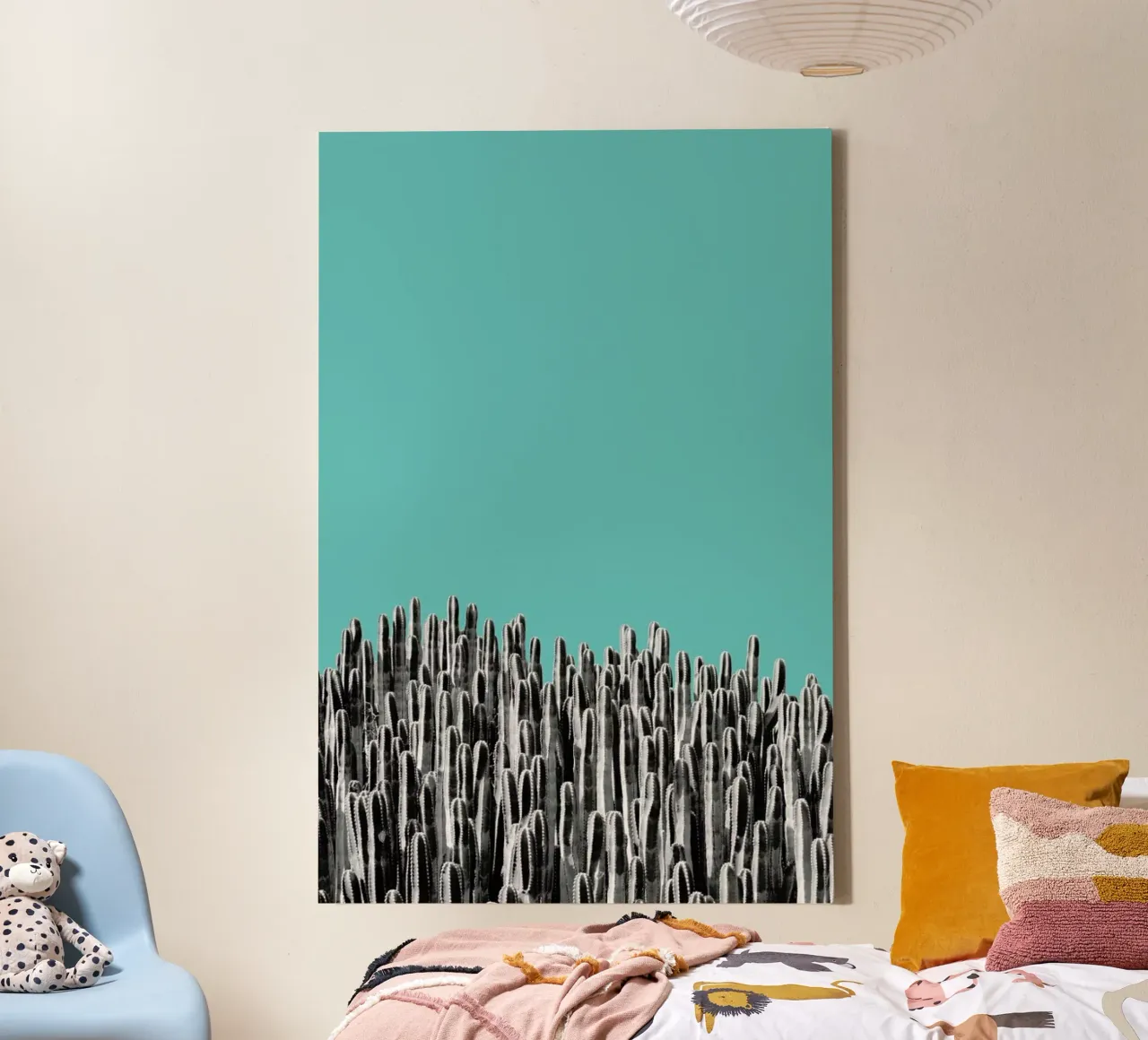Cacti 01 canvas by Froilein Juno