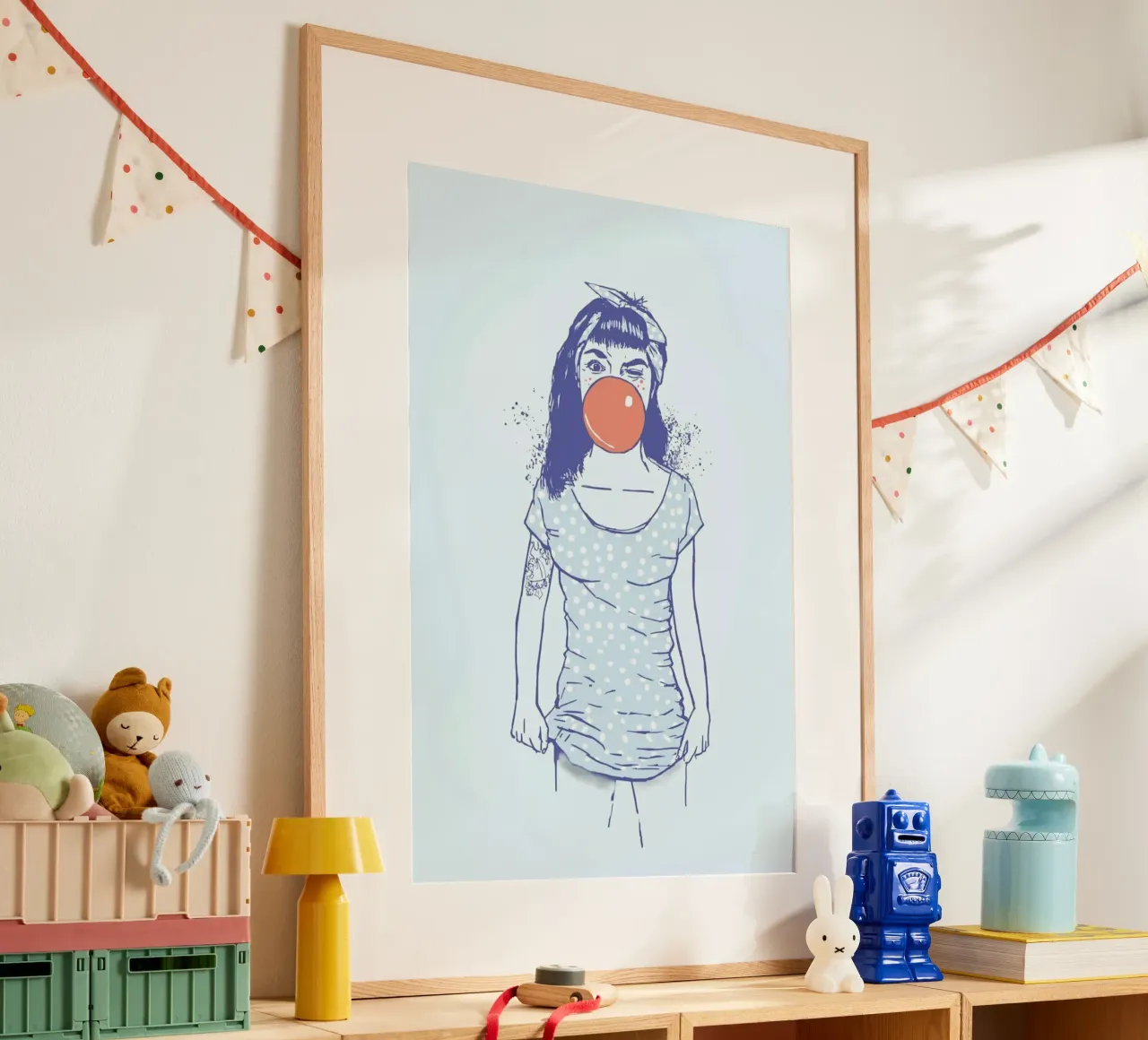 Pin Up poster da Balazs Solti