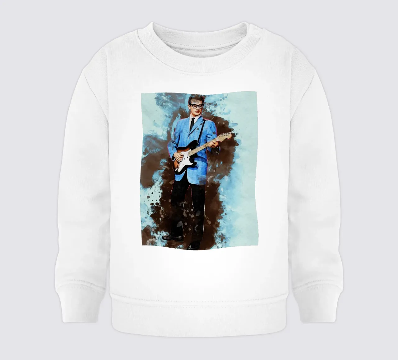 Sbaffo di Buddy Holly felpa neonato da Gunawan Rb