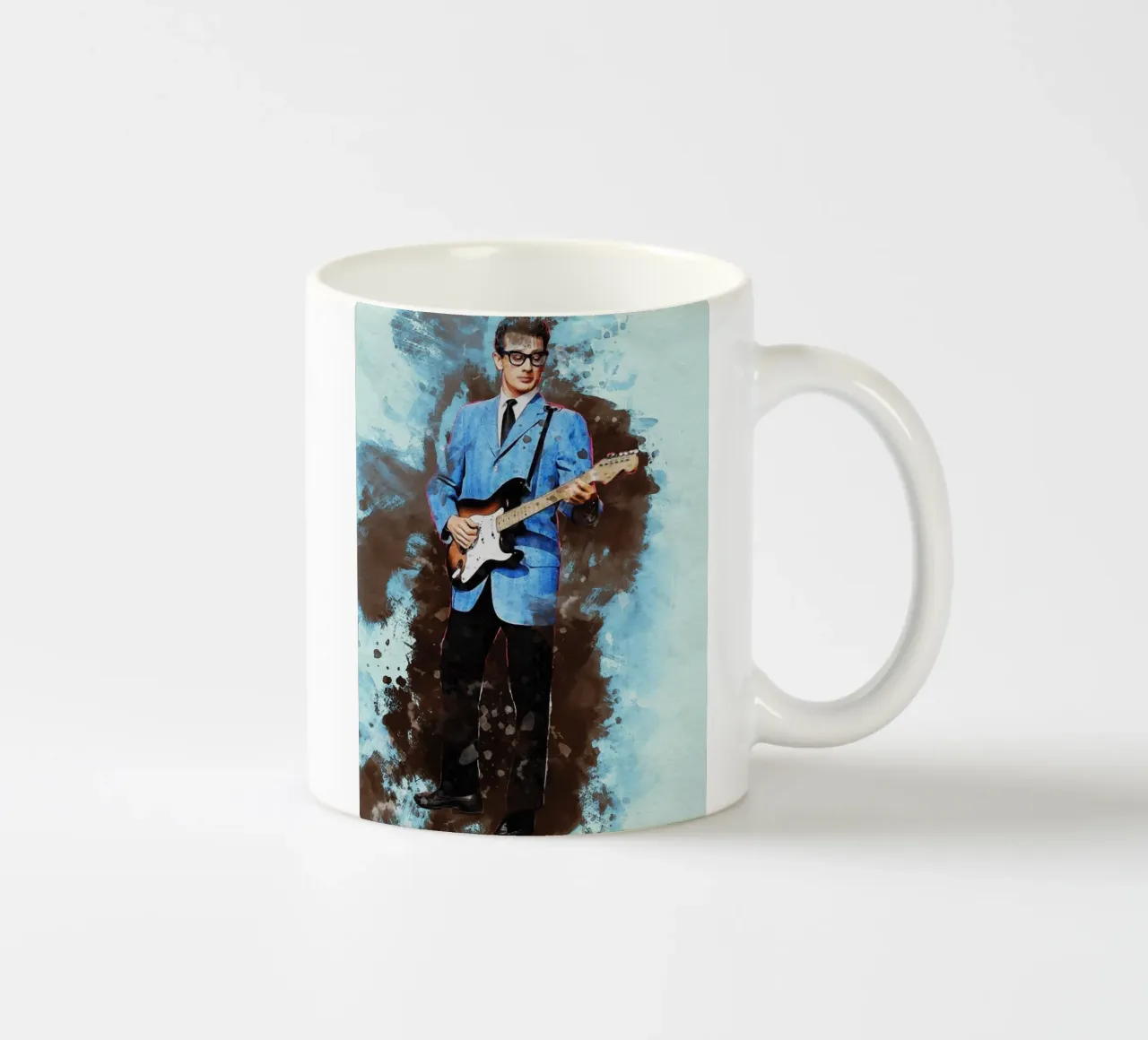 Sbaffo di Buddy Holly tazza in ceramica da Gunawan Rb