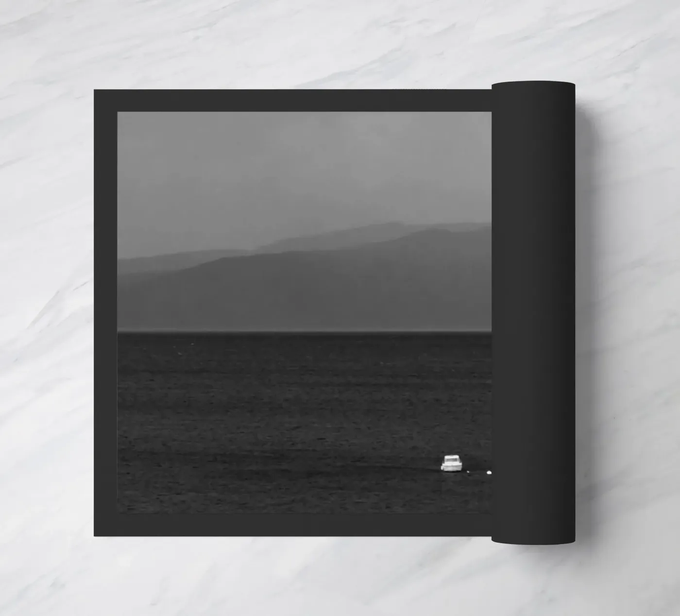 Solitude doormat by Nur Mut