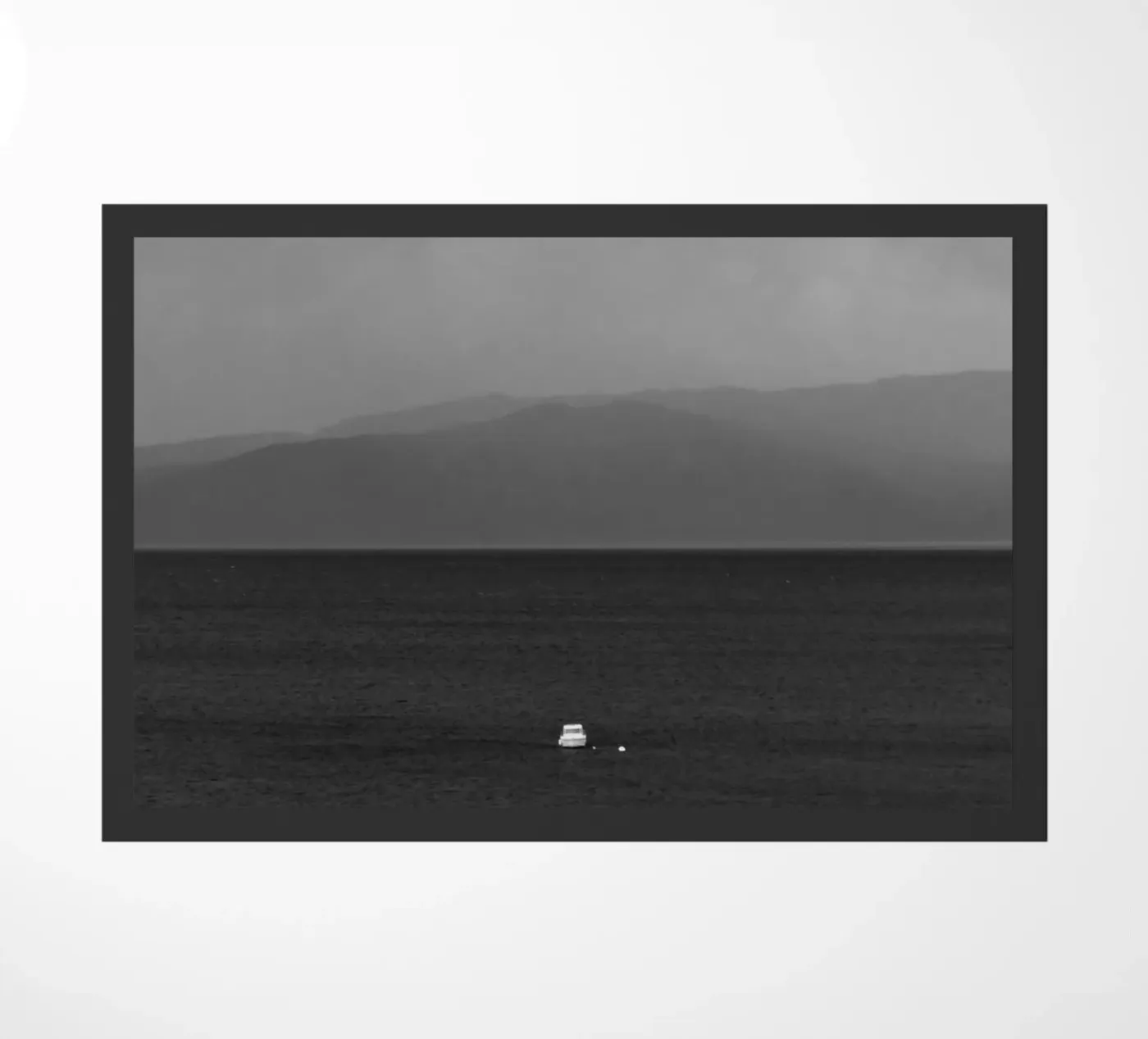 Solitude doormat by Nur Mut