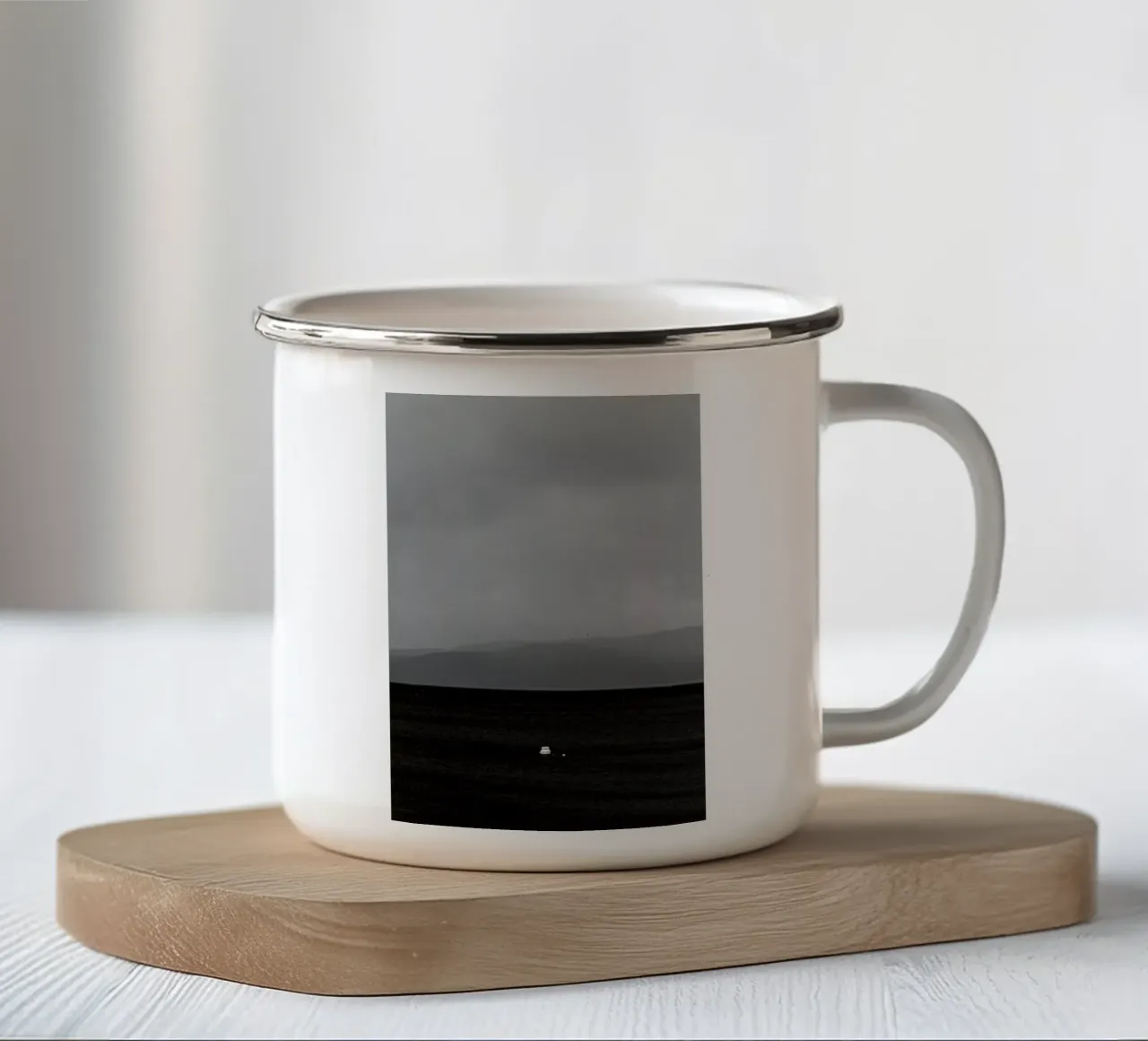 Solitude tazza in smalto da Nur Mut