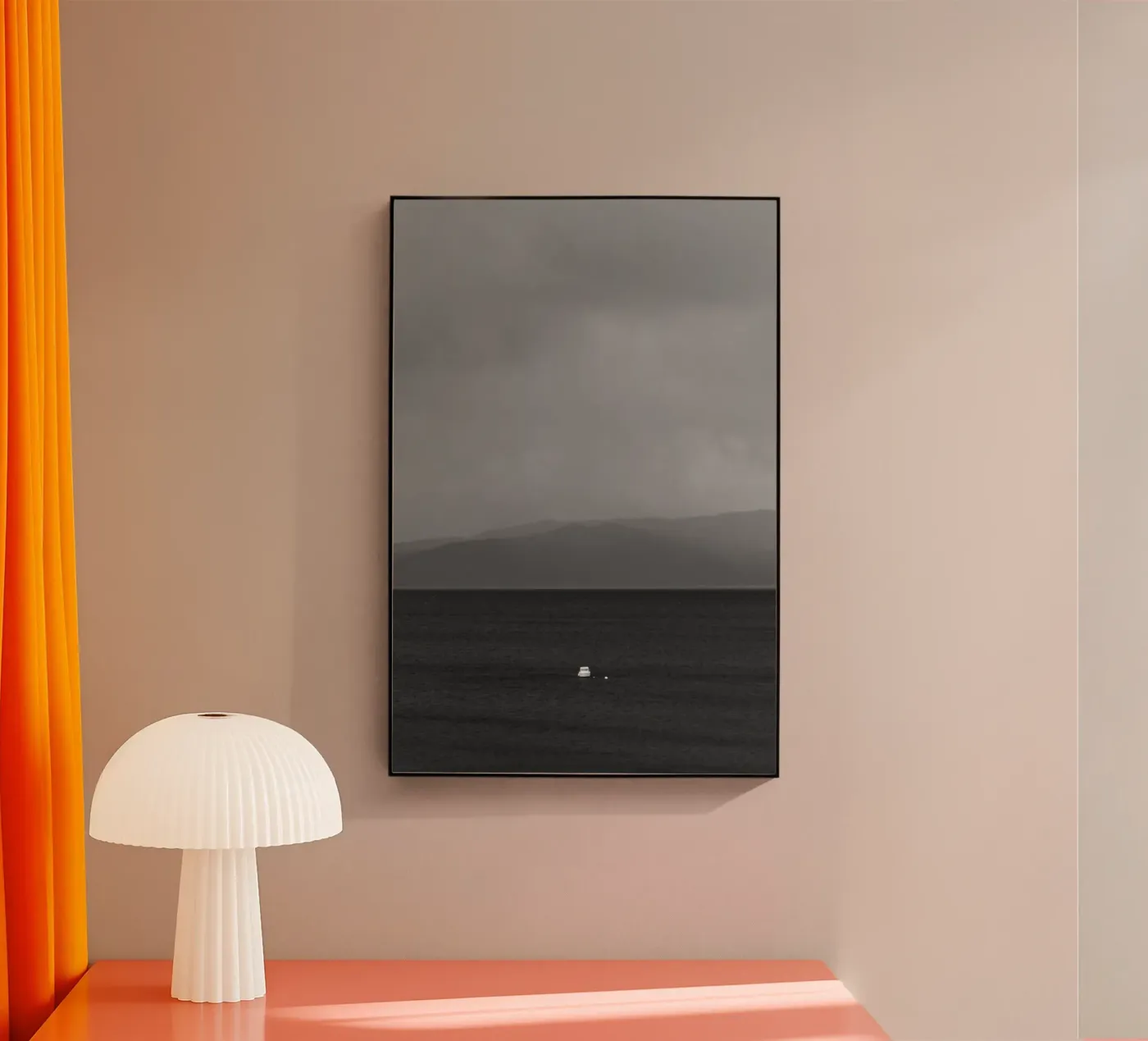 Solitude Acryl-Glas von Nur Mut