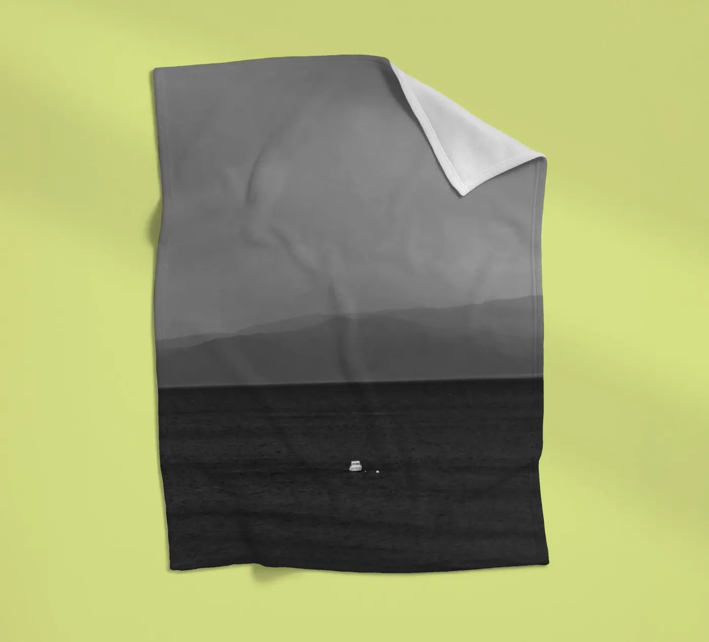 Solitude Fleecedecke von Nur Mut