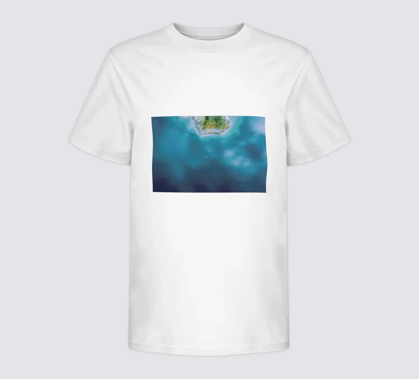 Kayaking t-shirt bambini da Airpixels
