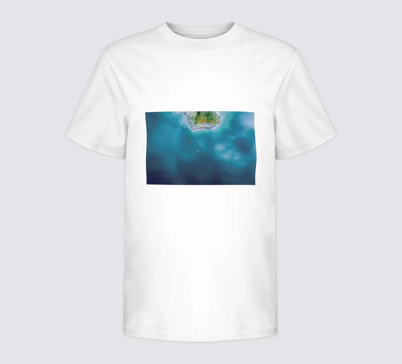 Kayaking t-shirt bambini da Airpixels