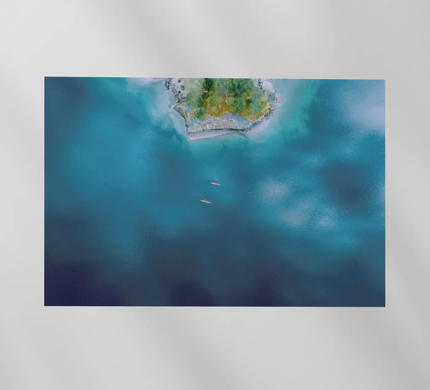 Kayaking pellicola backlit da Airpixels