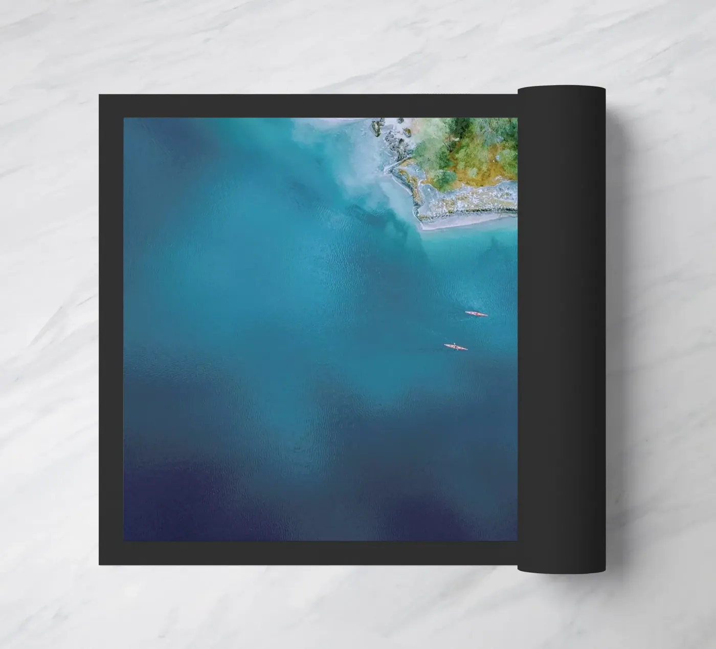 Kayaking Fußmatte von Airpixels