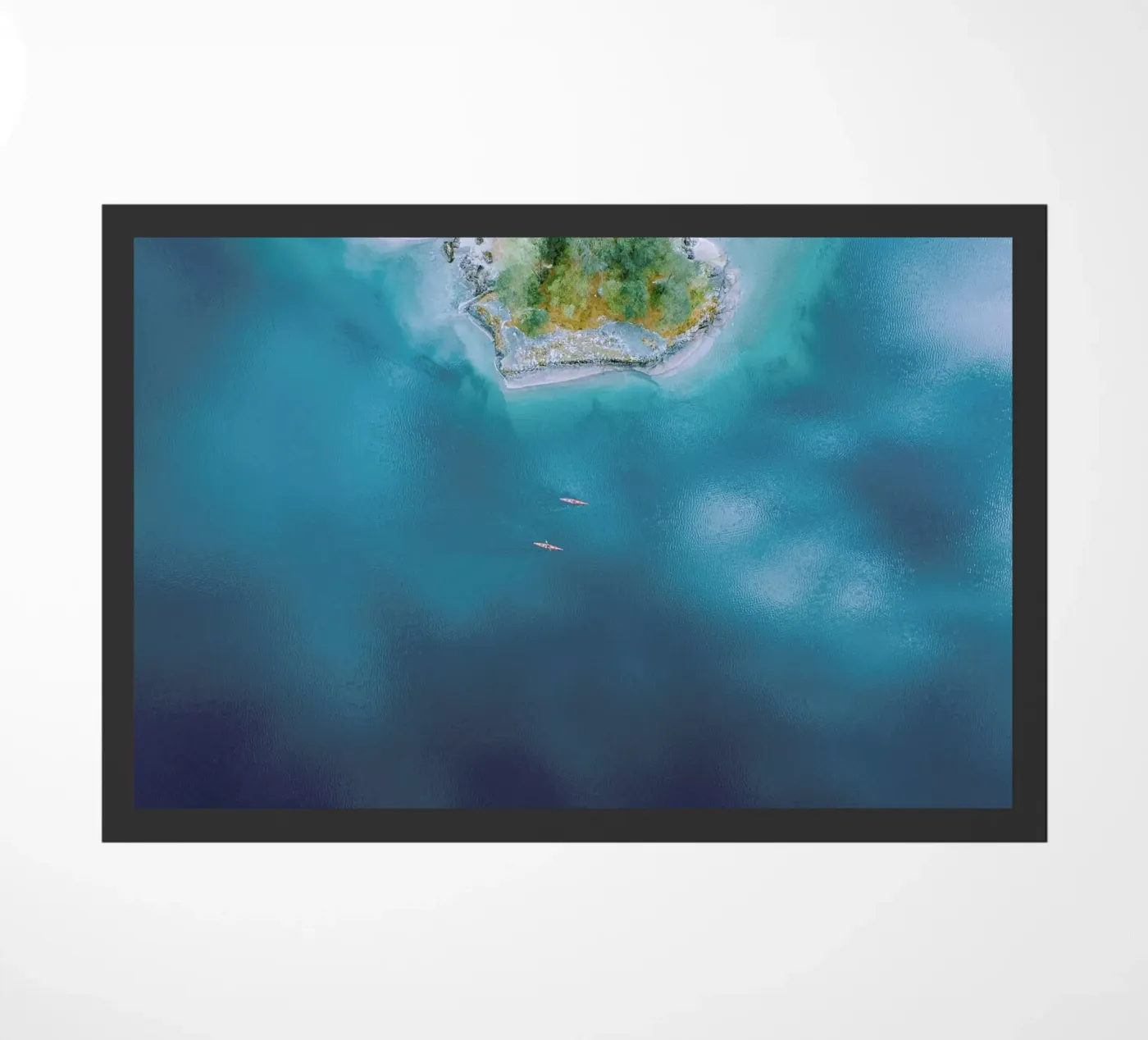 Kayaking Fußmatte von Airpixels