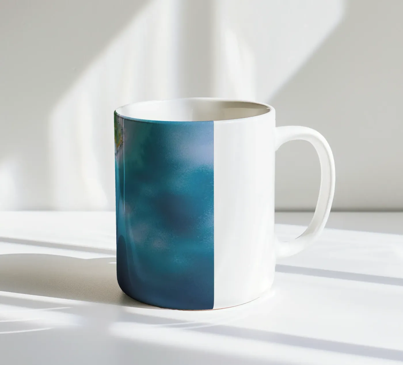 Kayaking ceramic mug by Airpixels