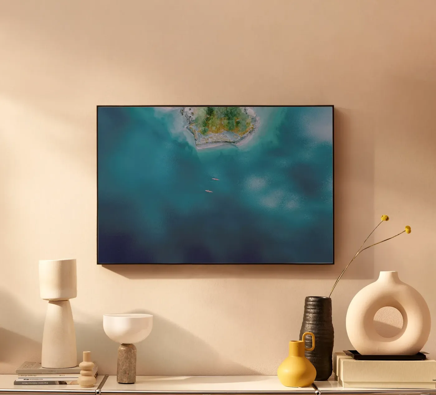 Kayaking Acryl-Glas von Airpixels