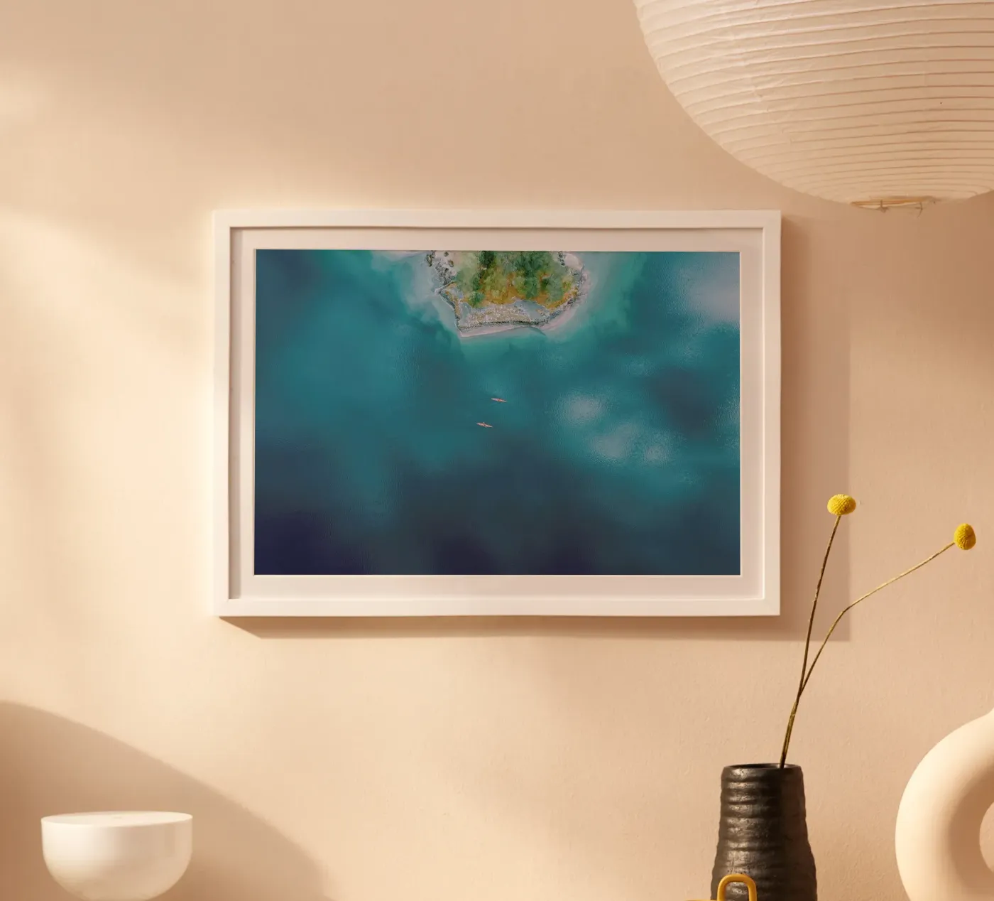 Kayaking Poster von Airpixels