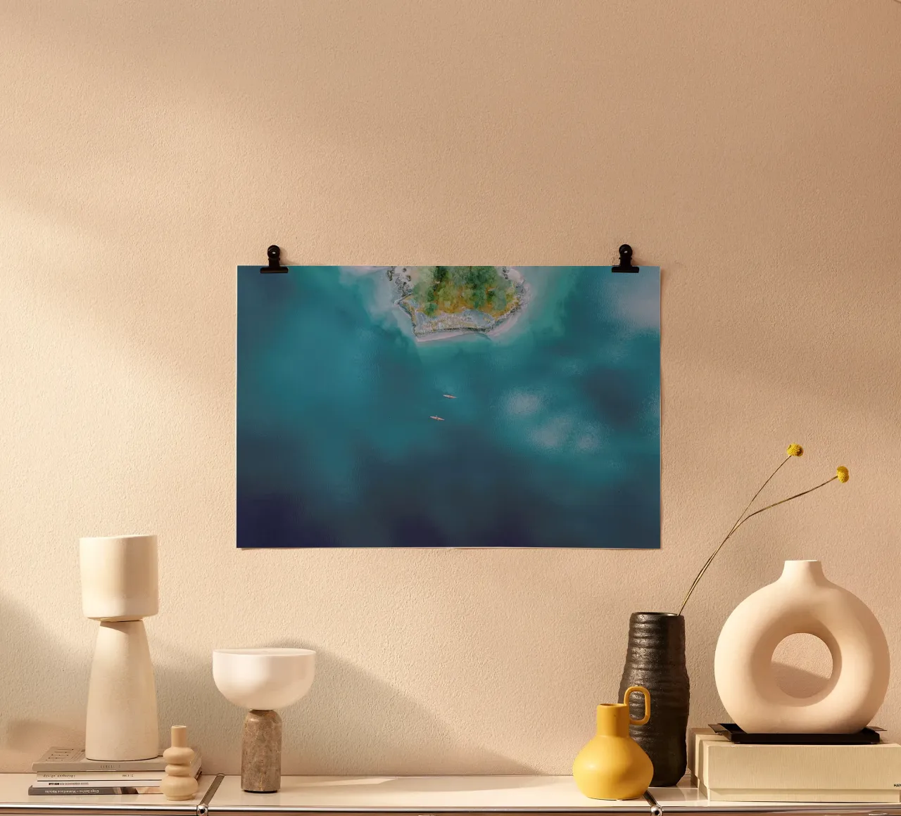 Kayaking poster by Airpixels