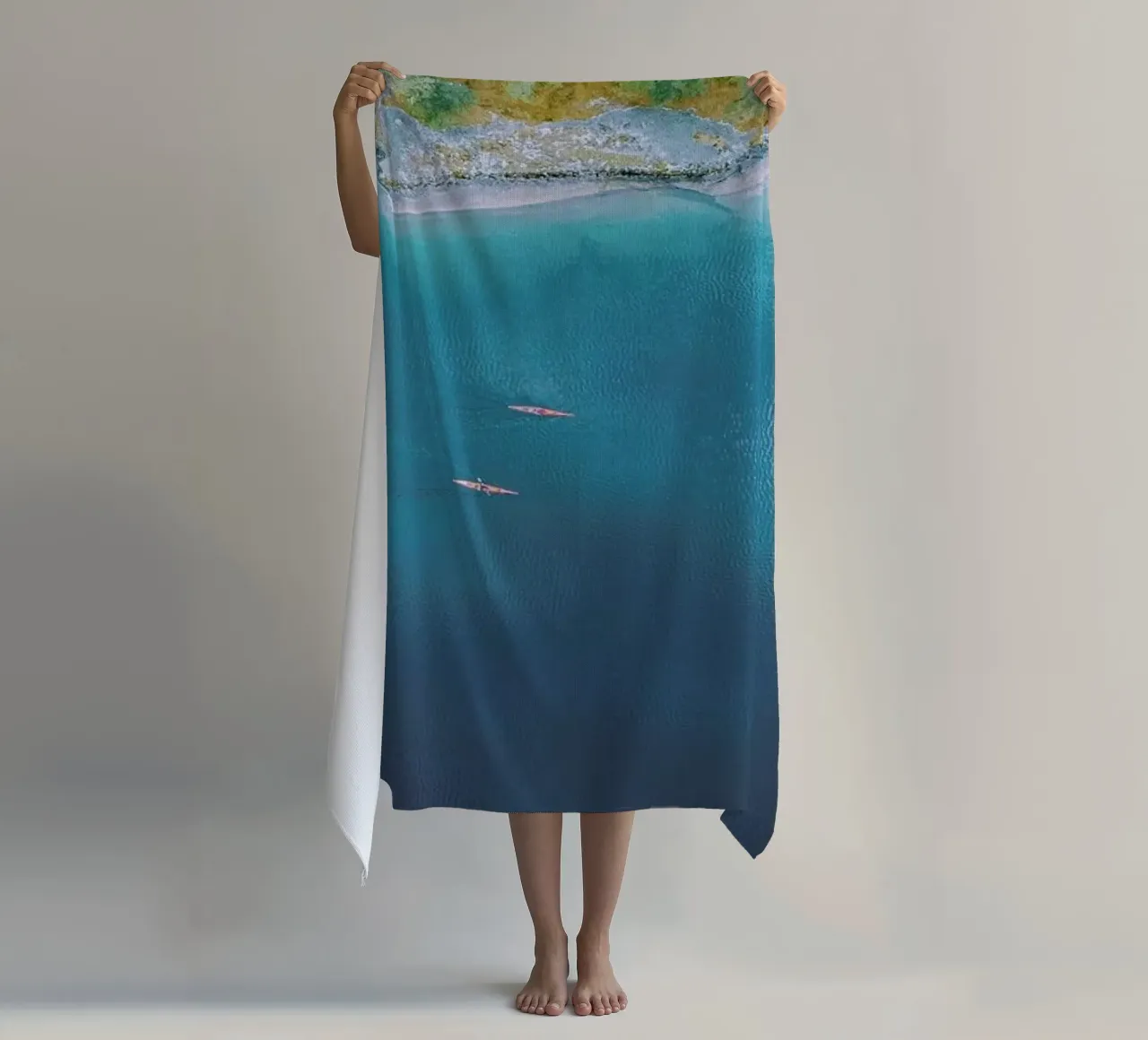 Kayaking telo mare da Airpixels