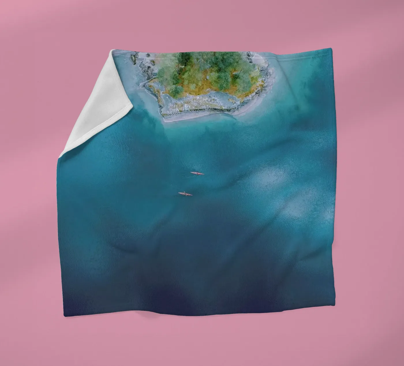 Kayaking Fleecedecke von Airpixels