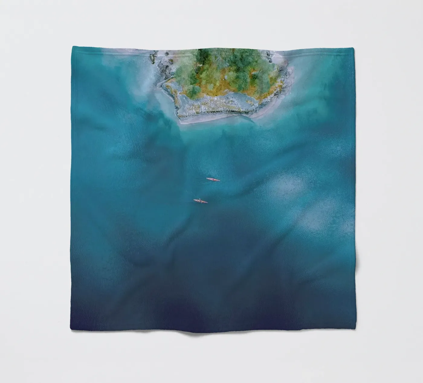 Kayaking Fleecedecke von Airpixels