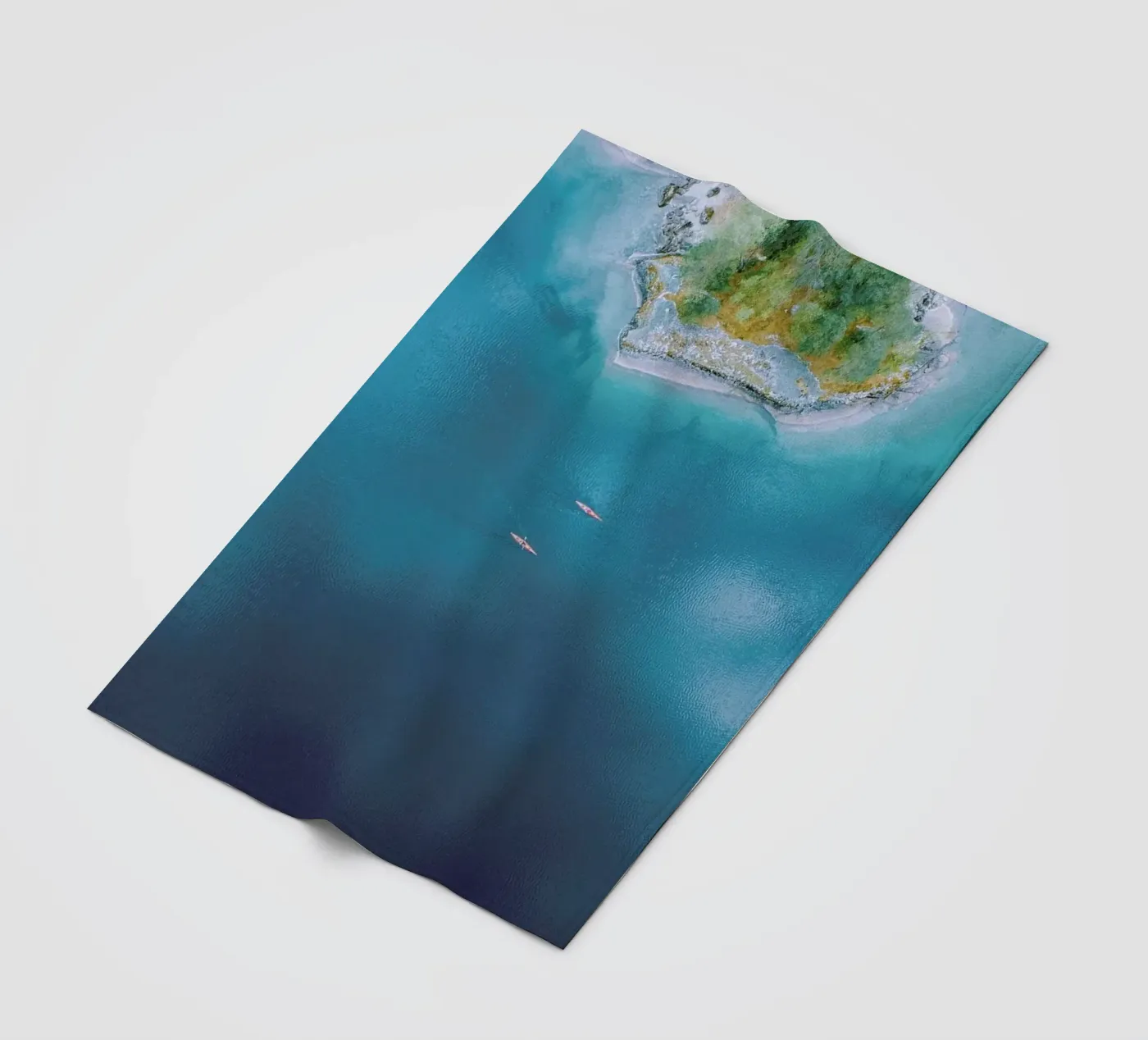 Kayaking Fleecedecke von Airpixels