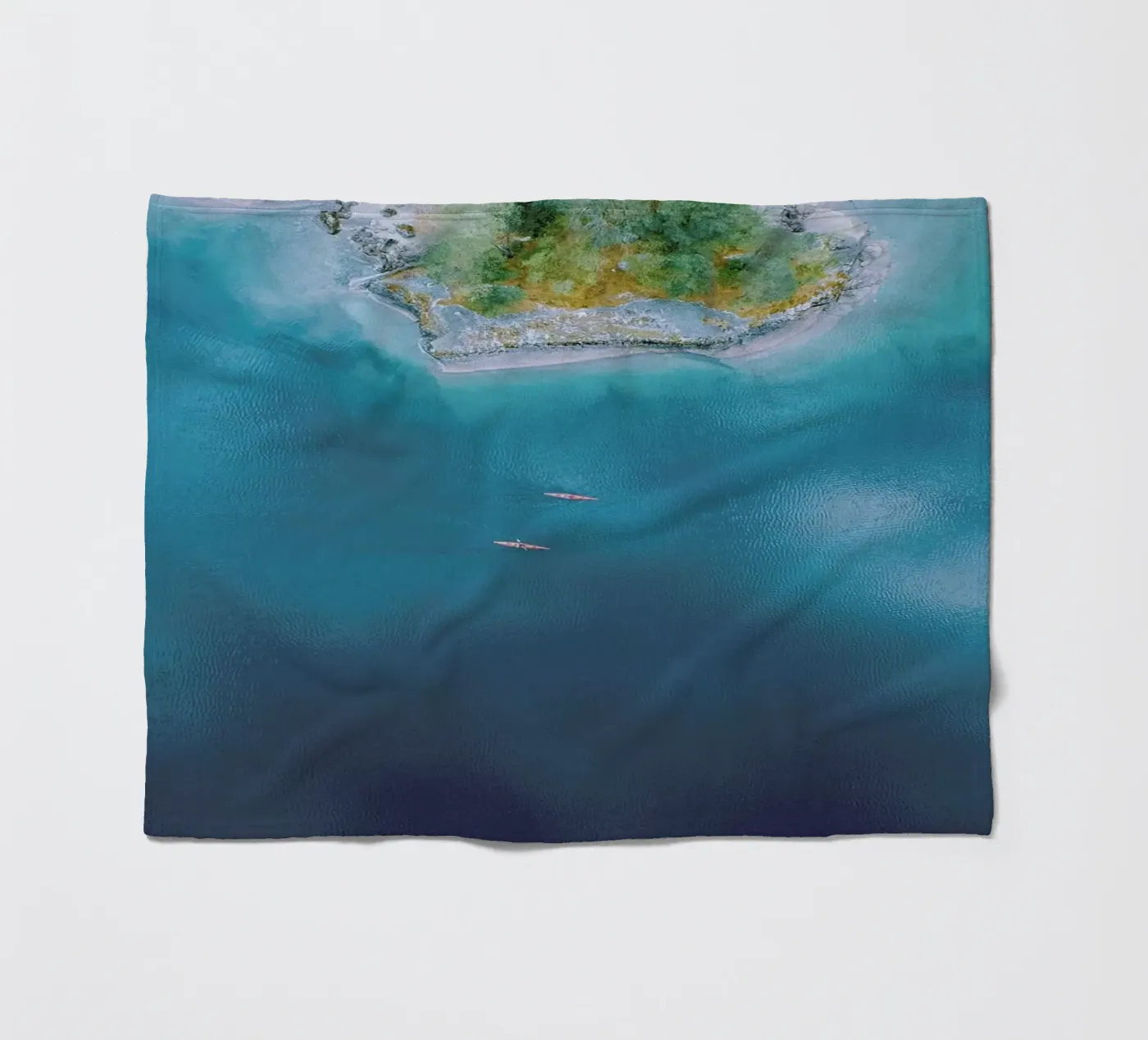 Kayaking Fleecedecke von Airpixels