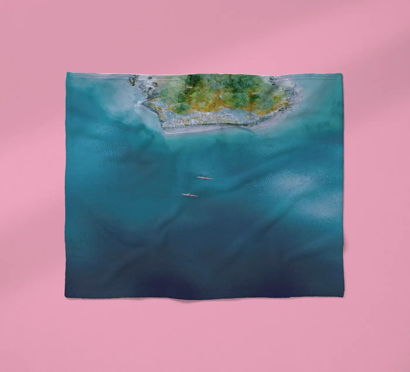 Kayaking Fleecedecke von Airpixels